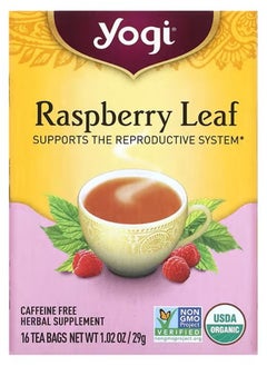 Buy Raspberry Leaf Caffeine Free 16 Tea Bag-29 g in Saudi Arabia