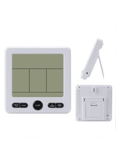 Buy Indoor Hygrometer Thermometer Wireless Remote Temperature and Humidity Monitor Indoor with Large Backlight Lcd Alarm Function in Saudi Arabia