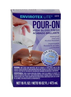 Buy Lite Pour-On High Gloss Polymer Coating Clear 16fl oz. in Saudi Arabia