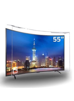 Buy 55 Inch Curved TV Screen Protector Shatterproof, High Quality Anti-Blue Ray Eye Protector Removable Waterproof in Saudi Arabia