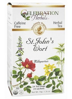 اشتري St John's Wort Tea Organic - 24 Herbal Tea Bags في الامارات