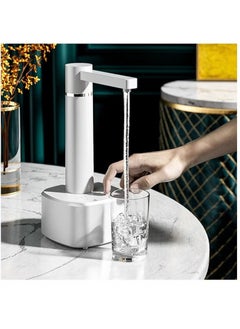 Buy Multifunctional 2 in 1 Portable USB Charging Automatic Desktop Water Dispenser and Bottle Pump with 6 Levels Speed in UAE