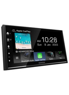 اشتري Kenwood DMX385S Apple CarPlay/Android Auto Digital Media Receiver 6.8" WVGA Capacitive Touch Display في الامارات