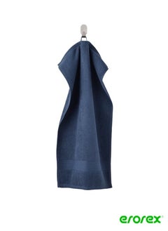 Buy Hand towel dark blue 40x70 cm in Saudi Arabia