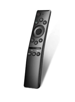 اشتري جهاز تحكم عن بعد عالمي لتلفزيون سامسونج الذكي HDTV 4K UHD QLED المنحني مع أزرار فيديو Netflix Prime أسود في الامارات