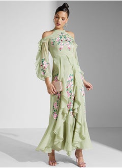 اشتري Floral Printed Dress في السعودية