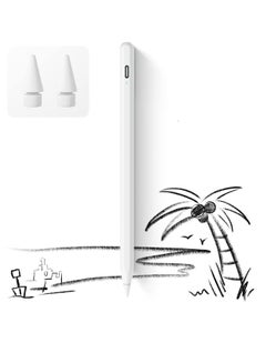 Buy Ipad Pencil Alternative Palm Rejection and Tilt G Senors Active Alternate Stylus Pen for Apple and Ipad in Saudi Arabia