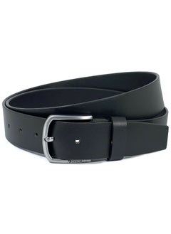 Buy FORCE® Genuine Leather Belt Men in the GIFT BOX; Classic Jean Belt 40MM; Belts for men Casual KQ Pin Buckle in UAE