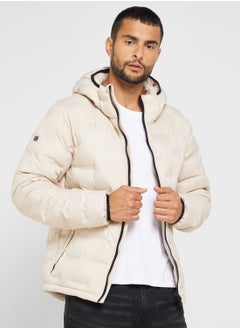 Buy Zip Through Puffer Jacket in UAE