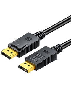 Buy VESA Certified 4K DisplayPort Cable Ultra HD DisplayPort 1.5 Male to Male DP Cable, Support 3840x2160 Resolution 4K@60Hz 2K@144Hz Compatible with Computer Desktop Laptop PC Monitor Projector in UAE