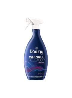 Buy Downy Wrinkle Releaser Fabric Refresher Spray, Odor Eliminator, Ironing Aid and Anti Static Spray, Light Fresh Scent, 33.8 Fl Oz… in UAE