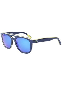 Buy Full Rim Square Unisex Sunglass - L828S 424 - Lens Size: 54 mm - Blue with yellow in Saudi Arabia