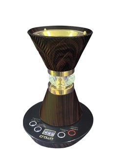 Buy Crownline IB-413 Electric Incense Burner, 220-240 V, 50-60 Hz, 300-360 W, Compatible with Fragrant Oil, Incense, and Eaglewood in UAE