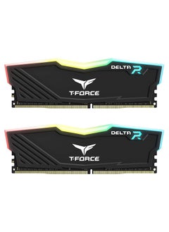 اشتري Team T Force Delta Rgb Ddr4 Gaming Memory 2 X 16 Gb 3600 Mhz 288 Pin Dimm Black في السعودية