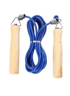 Buy SportQ Classic Wooden Jump Rope - Skipping Rope with Wooden Handle, Jump Rope for Girls and Boys for Fitness Training, Workout and Outdoor Activities in Egypt