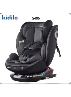 Buy Kidilo 360° Rotating Car Seat with Isofix- G406 in Egypt