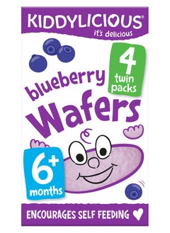 Buy Kiddylicious Blueberry Mini Wafers 16 grams in UAE