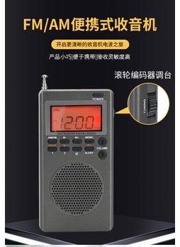 اشتري Factory Direct Supply in stock high sensitivity stable compact low power consumption two band Portable Radio 903 Chinese standard +3 5th batteries في الامارات