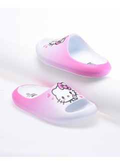 Buy Comic Kicks by Urban Haul Hello Kitty Slides For Girls in UAE