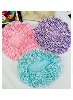 Buy Hair cap3 pieces multi-colour in Egypt