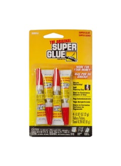 Buy 4-Piece Quick-Drying High Performance Adhesive Glue Tube 2 g SGH24 in Saudi Arabia