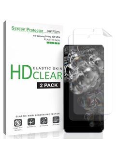 Buy amFilm Elastic Skin Screen Protector for Samsung Galaxy S20 Ultra (2 Pack) Easy Installation, Alignment Tool, HD Clear, Premium Quality Screen Protector in Egypt