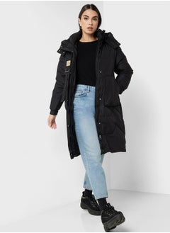 Buy Longline Padded Jacket in UAE