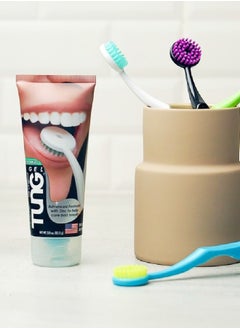 Buy Peak Essentials Tongue Cleansing Gel & Brush - Get a Fresh Smile and Instant Confidence in Egypt