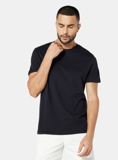 Buy Basic Crew Neck Classic Fit T-Shirt in UAE
