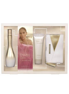 Buy Enduring Glow - Eau de Parfum 100 ml + Body Lotion 75 ml + Pouch Gift Set in UAE