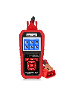 اشتري KONNWEI KW890 Professional OBDII Scanner Auto Code Reader Car Scanner+Battery Tester+Special Oil Reset Function Scan Tool for OBD II Cars After 1996(Original) في الامارات