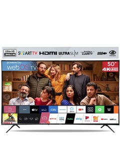 Buy Toshiro 50 Inch 4K UHD Smart TV with WebOS Operating System with Magic Remote, Built-in Wi-Fi, Smart Apps, 2024 Model - TRO50MEU4STN2 in Saudi Arabia