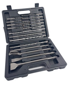 Buy 17 Pc SDS Hammer Drill Bit And Chisel Set in UAE