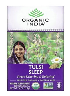 اشتري Tulsi Tea Sleep Caffeine Free 18 Infusion Bags 1.14 oz 32.4 g في الامارات