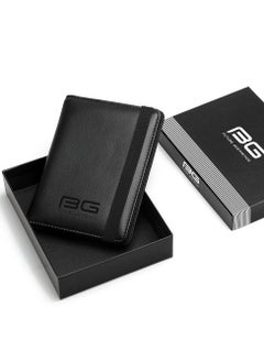 Buy Bange Fashion Business Passport Covers Wallets And Card Holders Leather Black in Egypt