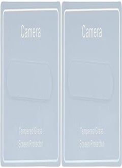 Buy Tempered Glass Back Camera Lens Protector for Xiaomi Redmi Note 10, Pack of 2 - Clear in Egypt