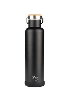Buy SS Water Bottle 750ml Black in UAE
