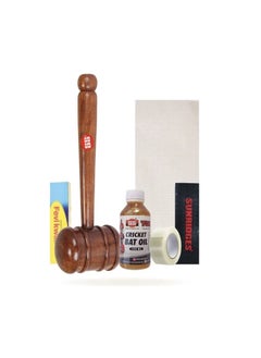 Buy SS Maximus Bat Care Kit with Mallet Bat Protection Oil, Tape, Adhesive in UAE