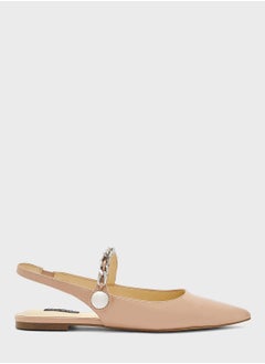 اشتري Pointed Toe Flat Sandals في الامارات