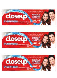 Buy 3 Pieces Of Red Hot Gel Toothpaste3*25ml in Saudi Arabia