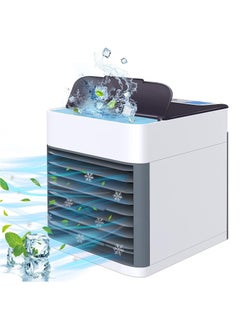 اشتري Portable Air Conditioner Personal Desktop Air Cooler USB Mini Fan في السعودية