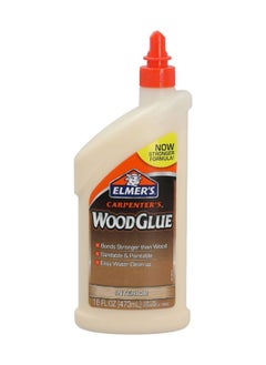 Buy Sandable and Paintable Carpenters Wood Glue Yellow 473 ml E7020 in Saudi Arabia