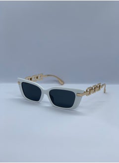 Buy Square Frame Sunglass with Gold Link Detailing in Egypt