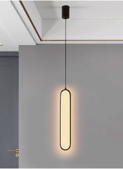 Buy （Warm light）Bedside chandelier light luxury modern simple  room bedroom lamp minimalist long line creative living room background,pendant light in UAE