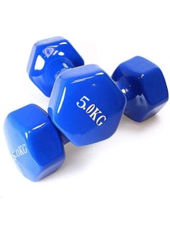 Buy 5KG  Dumbbells Weights Exercise5Kgx2 - Blue in UAE