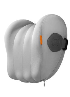 اشتري Baseus Comfort Ride Car Headrest Mounted Pillow Grey في الامارات