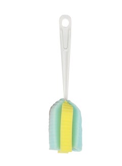 Buy Royalbright Bottle Cleaning Brush- Long Neck RF10645 25cm Multi-Purpose Sponge Brush Suitable for Cleaning Bottles, Cups, Teapots, Kitchen Tool, Multicolour, One-Piece in UAE