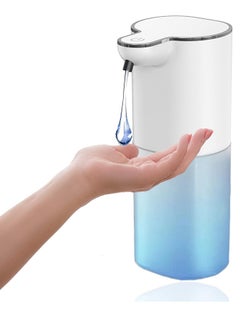 اشتري Automatic Soap Dispenser Kitchen Tableware Bathroom Scrub Shower Gel Shower Gel Hand Sanitizer Wall-mounted Non-contact Hands-free Rechargeable Automatic Soap Dispenser Household Commercial في السعودية
