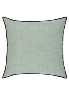 Buy Linah Premium Quality Cushion with Removable Cover Celadon Green 45 x 45 cm 194315K in Saudi Arabia