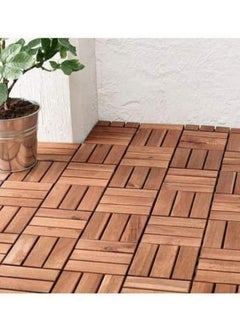 Buy Acacia flooring boards 9 pieces in Saudi Arabia